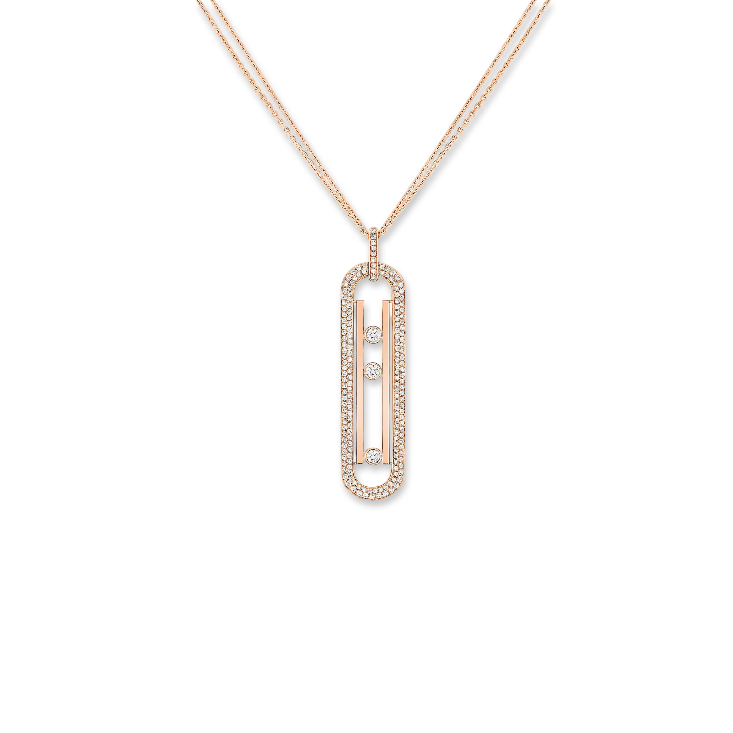 MESSIKA MOVE 10TH PENDANT, MEDIUM MODEL 07228-PG